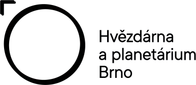 Black Logo Hvězdárna a planetárium Brno
