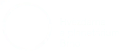 White Logo Hvězdárna a planetárium Brno