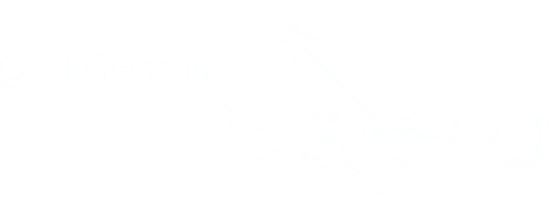 Monochrom Logo ESERO Česká republika