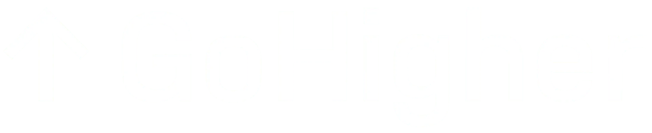 Monochrom Logo GoHigher - podpora talentů