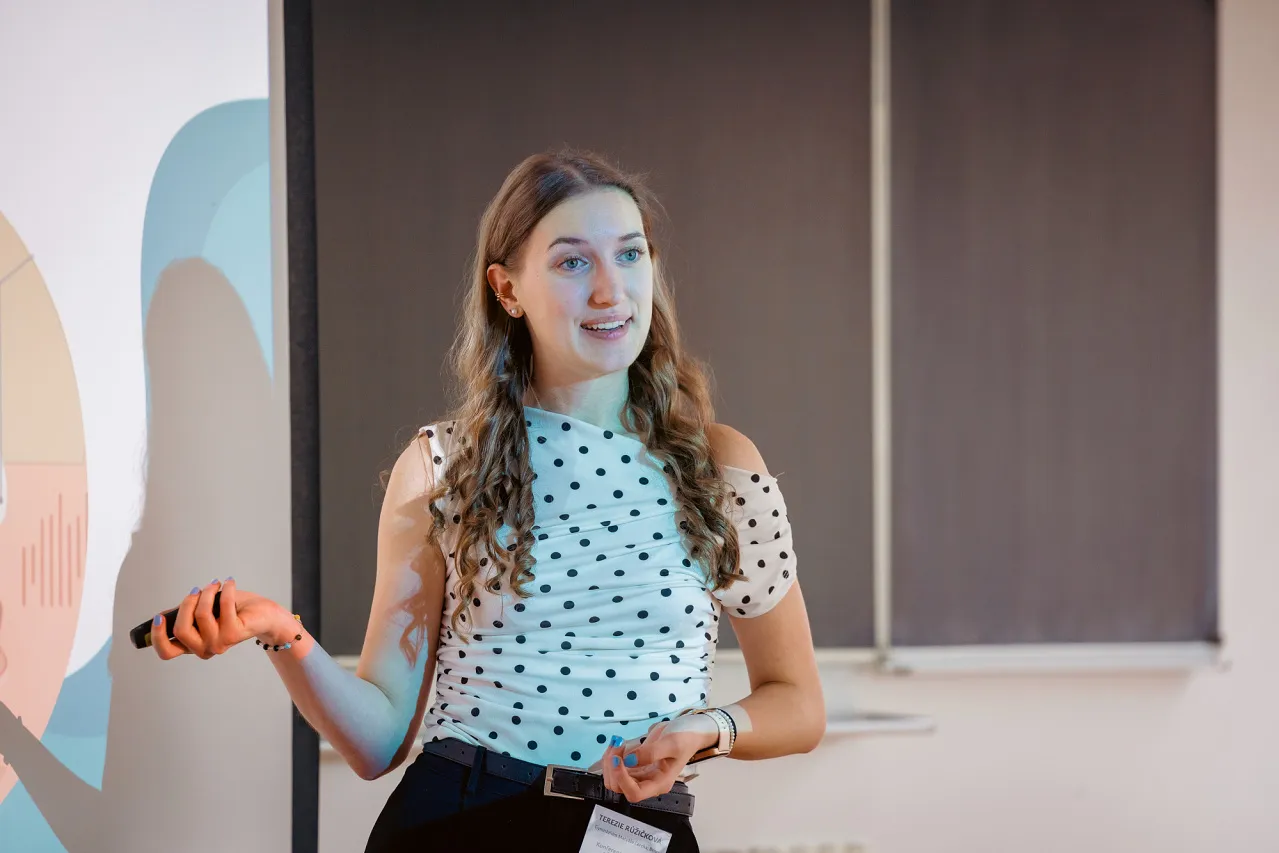 Fotografie přednášejícího: Terezie Růžičková